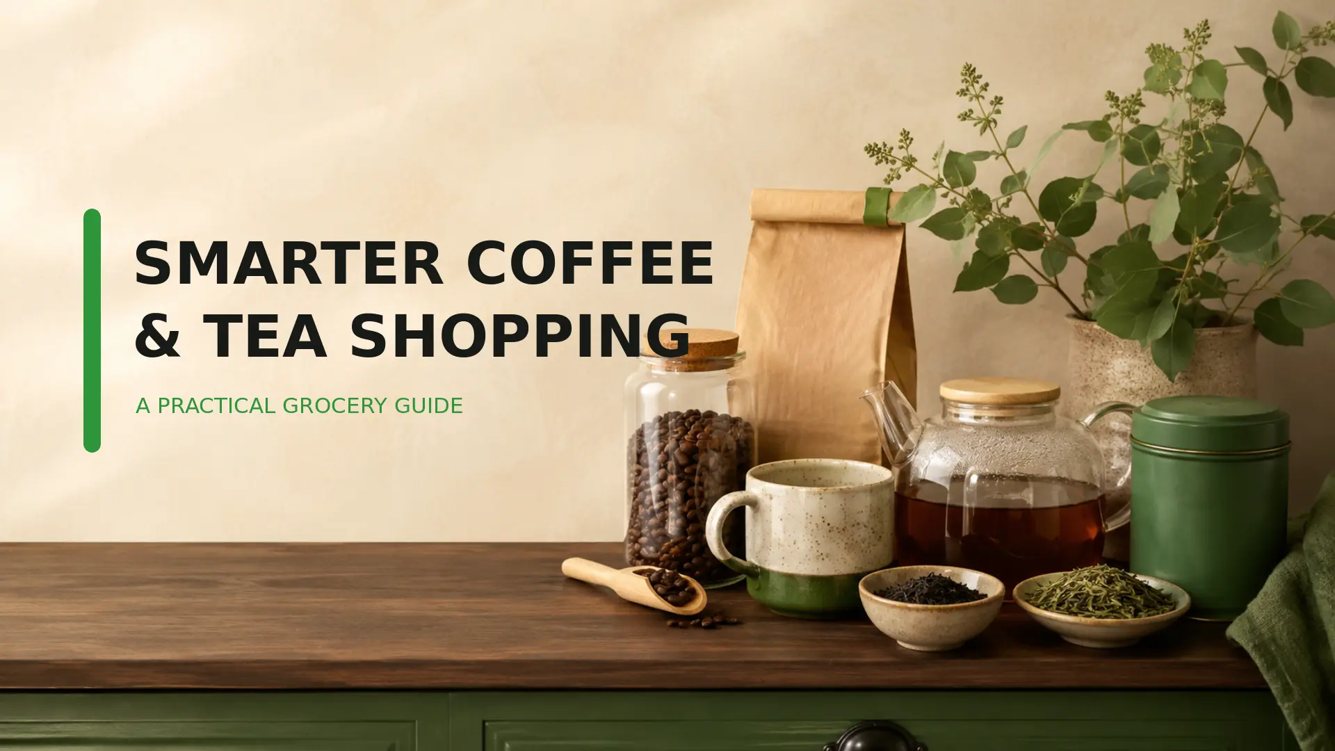 Save money on coffee and tea with right-sized beans, loose-leaf tea and simple home-brewing equipment